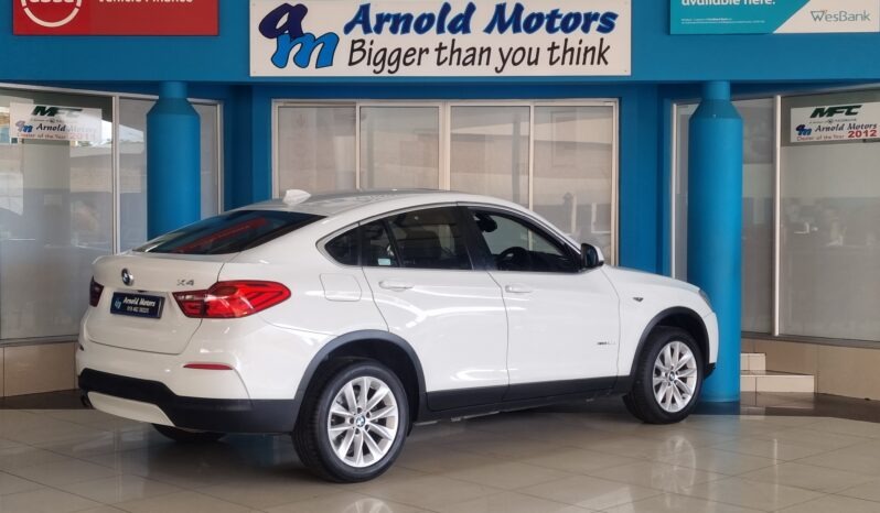 2016 BMW X4 xDrive20d full